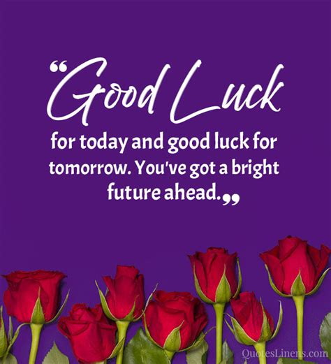 Good Luck Quotes Best Wishes And Messages Quoteslines