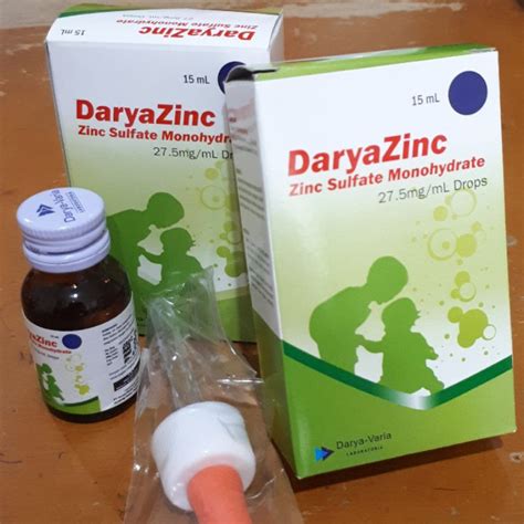 Daryazinc Sirup Zinc Untuk Pengobatan Diare Pada Anak Isi Ml