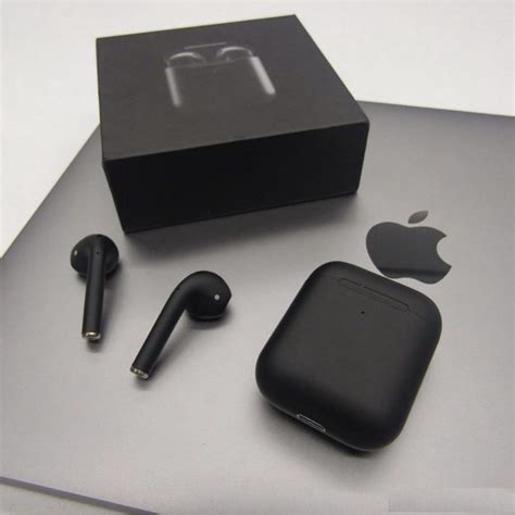 Mate Black Apple Airpods Generation 2 Black High Copy Global Telecom