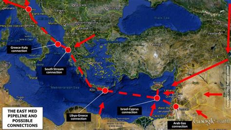 Greece Cyprus Italy Israel Eu To Sign On Gas Pipeline Development