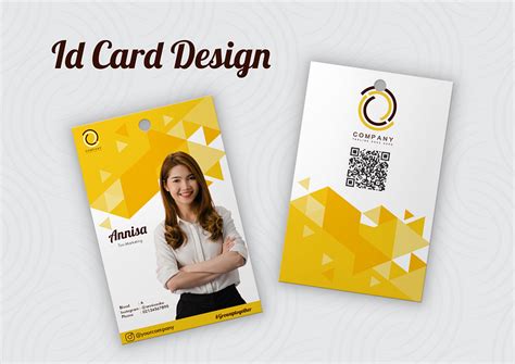 Professional Id Card Design by Dapunta Inc on Dribbble