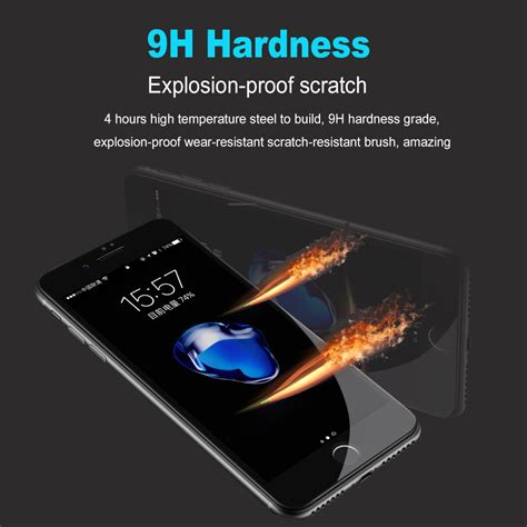 Bakeey 5d Curved Edge Cold Carving Tempered Glass Film For Iphone 8