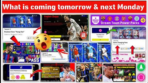 What Is Coming On Tomorrow And Next Monday In Efootball Mobile