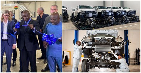 Ghana Government Inaugurates 8 Million Volkswagen Car Assembly Plant In Tema Yen Gh