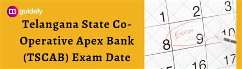 Telangana State Co Operative Bank TSCAB Exam Date 2022 Exam Dates