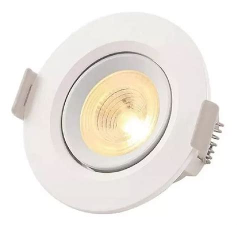 Lámpara plafón led de techo Asus Spot Led Redondo Embutir 5W Smd Dual