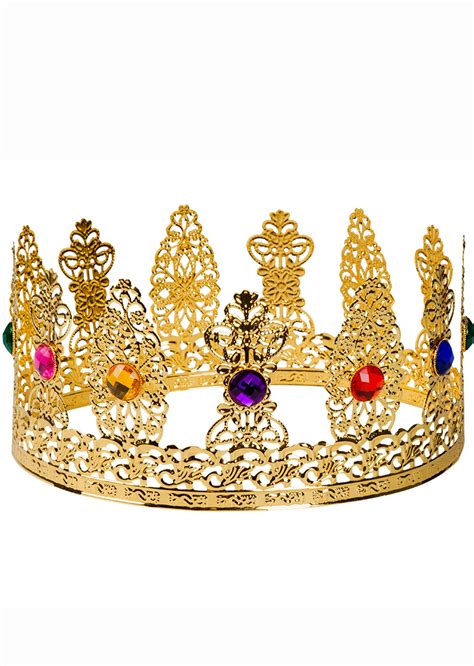 Couronne Royale Tissu Rouge Et M Tal Dor Cisel Aux Feux De La F Te