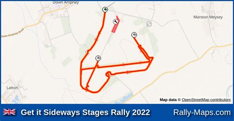 Streckenverlauf Get It Sideways Stages Rally Rallyekarte De