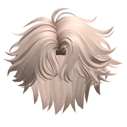 Wavy Middle Part Hair Platinum Blonde Roblox