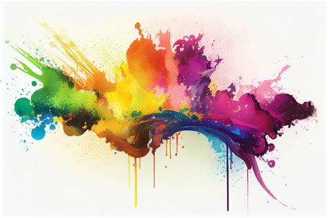 Premium Photo | Colorful watercolor effect background