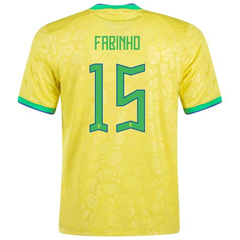 Camiseta Futbol De Local Copa Del Mundo Brazil 2022 FABINHO 15