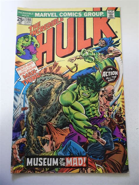 The Incredible Hulk Vg Fn Condition Mvs Intact Comic