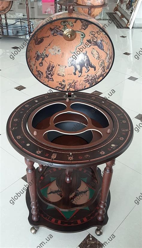 Глобус-бар «Minosse Italy» Zoffoli 248-0021 Для алкоголя напольный ...