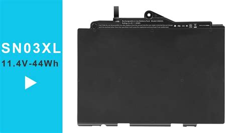 SN03XL for hp elitebook 820 G3 Battery, IS 16046/IEC 62133 notebook ...