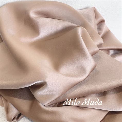 Jual Bahan Satin Maxmara Maxymara Premium Silk Ori By