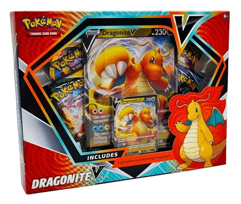 Dragonite V Box Pokemon Collection Box Pokemon Tcg