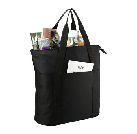 Heavy Duty Zippered Convention Tote Bag - Custom Branded Promotional ...