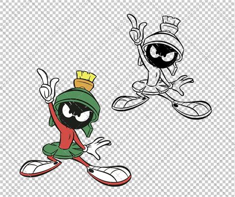 Marvin The Martian Looney Tunes Svg Dxf Eps Png Svgshopart