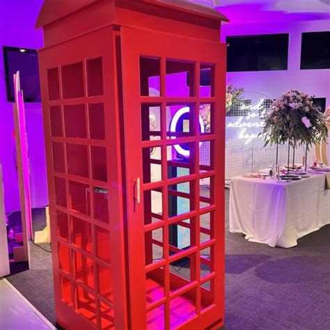 Telephone Booth Audio Guestbook Unique Party Boutique