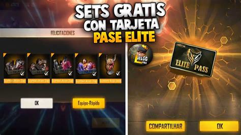 Asi PodrÁs Obtener Sets De Pase Élite Gr4tis En Free Fire Truco Para