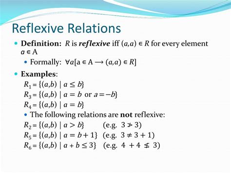 Ppt Relations And Their Properties Powerpoint Presentation Free Download Id1835456