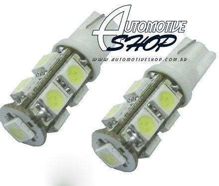 Lampada Pingo T10 De 9 Leds TORRE Super Branco Unidade Automotive