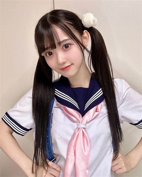 松本ももなさんのインスタグラム写真 松本ももなinstagram「ももな好き？🎀ིིིིྀ ランドセルとセーラー服だぞ😂 すごい