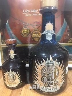 Sammy Hagar Big 3 Liter 3rd Generation Cabo Wabo Tequila Bottle ...