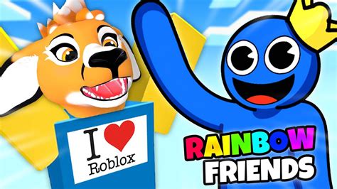 TrafiŁem Do Świata Rainbow Friends Roblox Youtube