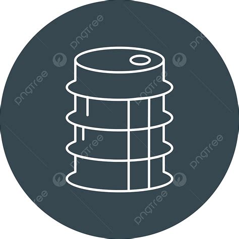 Oil Barrel Vector Hd Png Images Oil Barrel Icon For Your Project