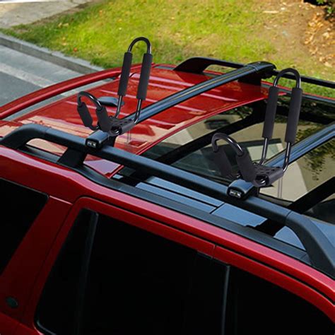 2 Pair Canoe Boat Kayak Roof Rack Car Suv Truck Top Mount Carrier J