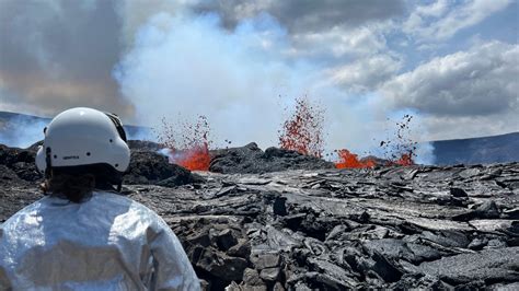 New Photos Of Kilauea Summit Eruption Posted By USGS HVO