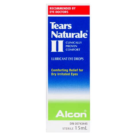 Alcon Tears Naturale Ii Lubricant Eye Drops Ml Weshine Ca