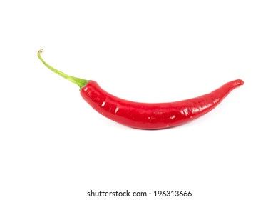 Red Hot Spicy Chilli Pepper Isolated Stock Photo Shutterstock