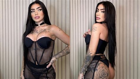 Grávida MC Mirella mostra lingerie sexy e Dynho reage Que mulher