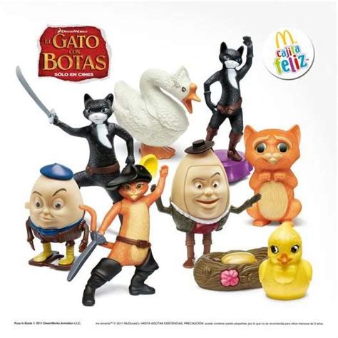 Boneco Gato De Botas - Boneco Colecionável Gato de Botas 1 McDonald's Edição Especial 2006 - A ...
