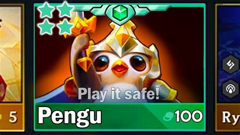 Pengu Is The Best Piltover Ultimate Strategy Tft Set Youtube