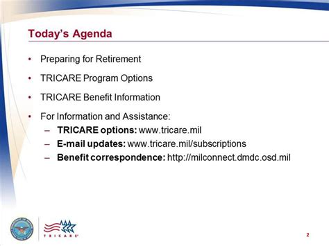 Tricare Your Military Health Plan Transitioning From Active Duty To