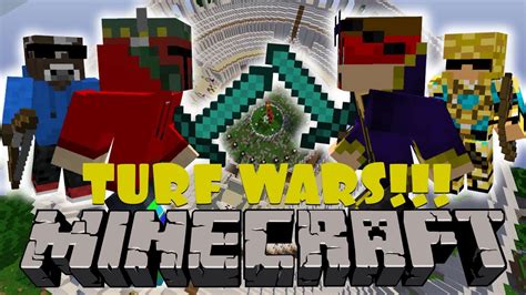 Turf Wars Minecraft MiniGame YouTube