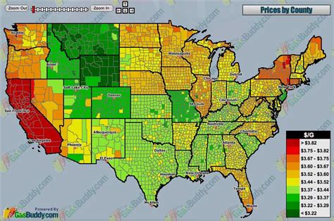 Gas Prices by County in the United States - Asphalt & Rubber