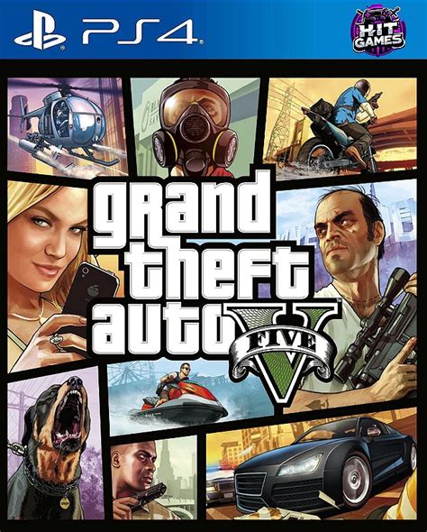 Gta Grand Theft Auto V Ps Psn Midia Digital Hit Games Midia Digital