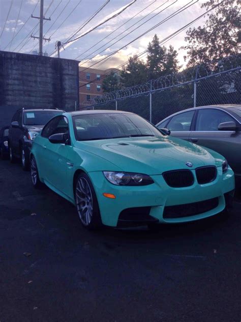 The Only Mint Green E92 M3 In North America Bmw