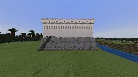 My Castle Wall Design For Quartz Castle R Minecraft