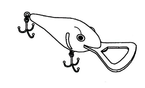 Fishing Lure Coloring Page Sexiezpicz Web Porn