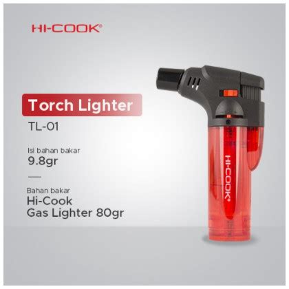 Jual Pemantik Obor Korek Api Gas Hi Cook Torch Lighter Tl Jakarta