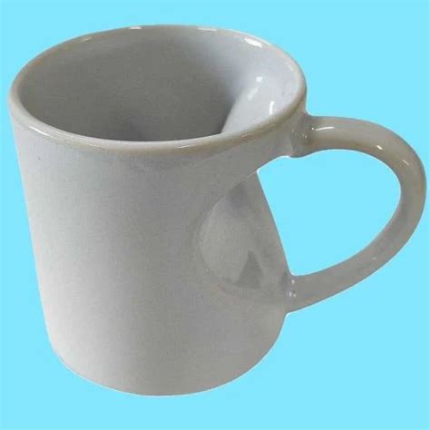 Plain White Ceramic Coffee Mug For Home Capacity 300ml At Rs 150