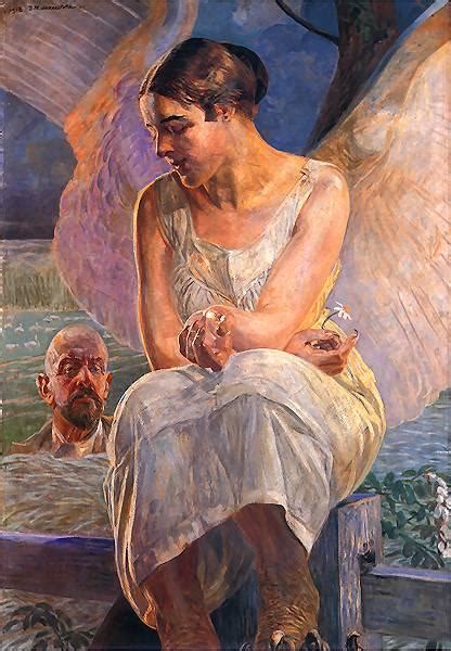 Museum Art Reproductions Intermezzo By Jacek Malczewski