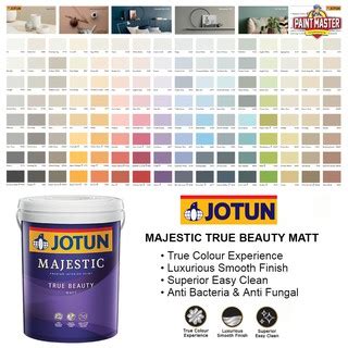 1L JOTUN MAJESTIC TRUE BEAUTY MATT Smooth Pearl Matt Finishing