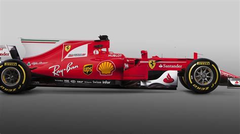 Ferrari Sf70h 2017 F1 Car Revealed Features Alfa Romeo Logo