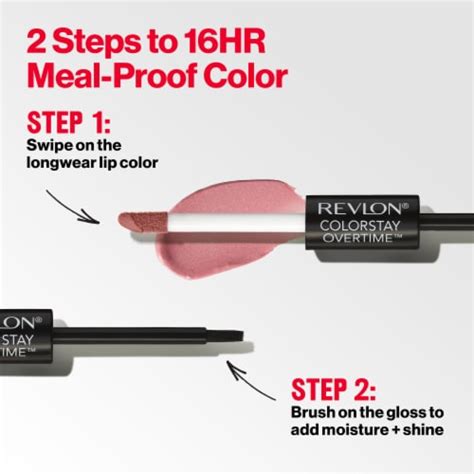 Revlon ColorStay Overtime Lipcolor Long Wearing Liquid Lipstick 540 Unstoppable Nude 1 Ct Kroger